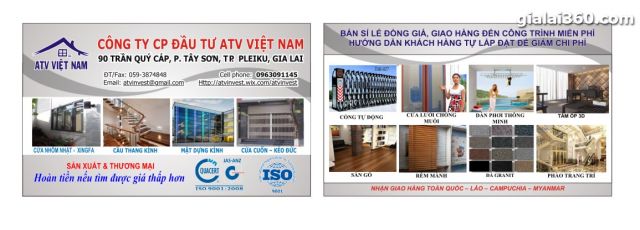 Công ty CP đầu tư ATV Việt Nam